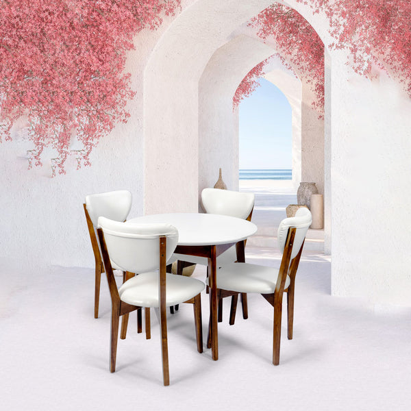 4 pax -Round Dining Table Set