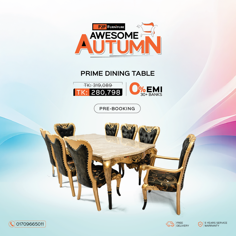 Prime Dining Table- (8 pax)