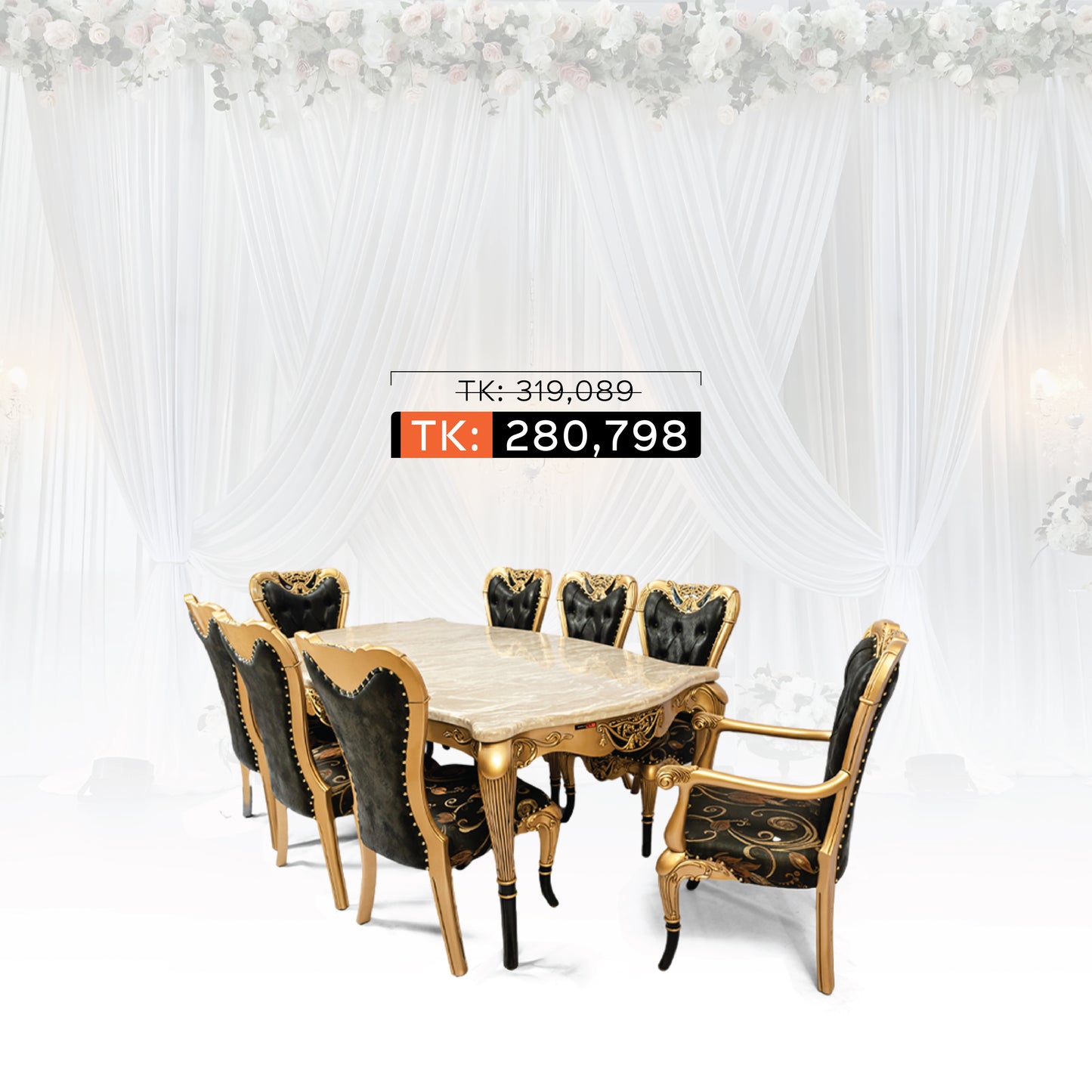 Prime Dining Table- (8 pax)