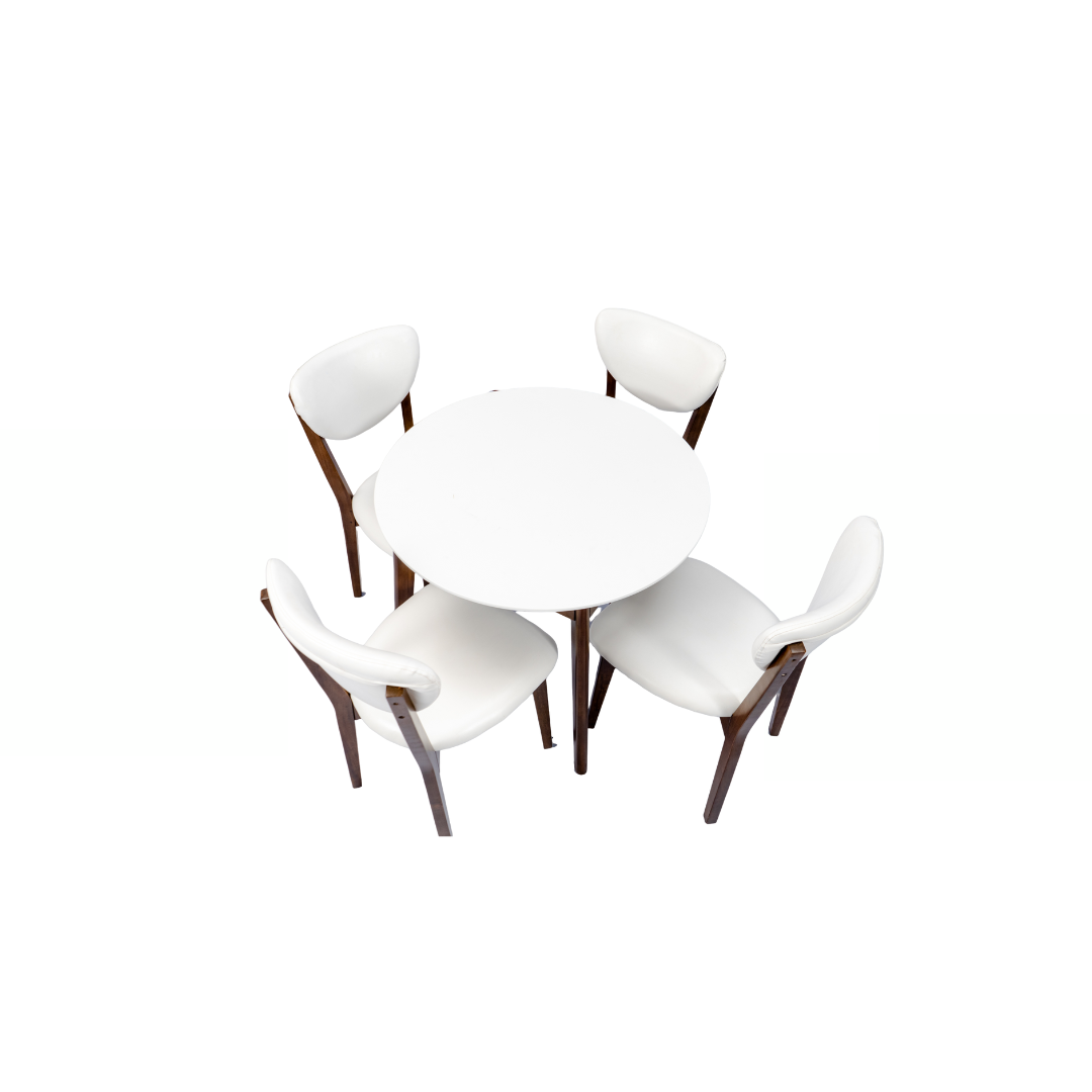 4 pax -Round Dining Table Set