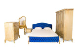 Five Items Semi Classic Legend Bed Room Set
