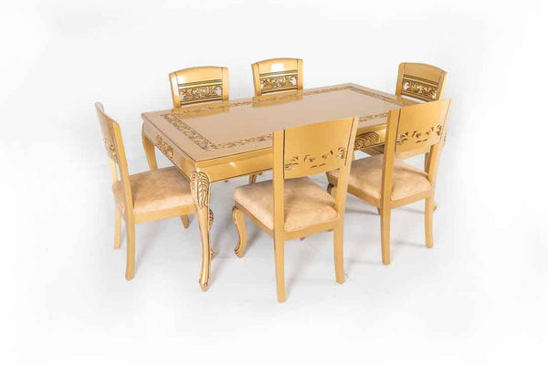 Flora dining table set (6pax)