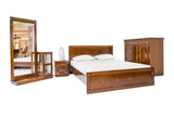 Four Items Modern Jamdani Bed Room Set